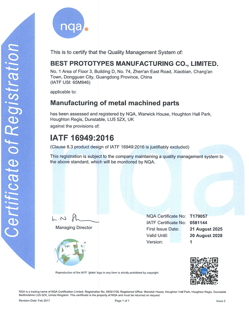 Dun & Bradstreet Certificate